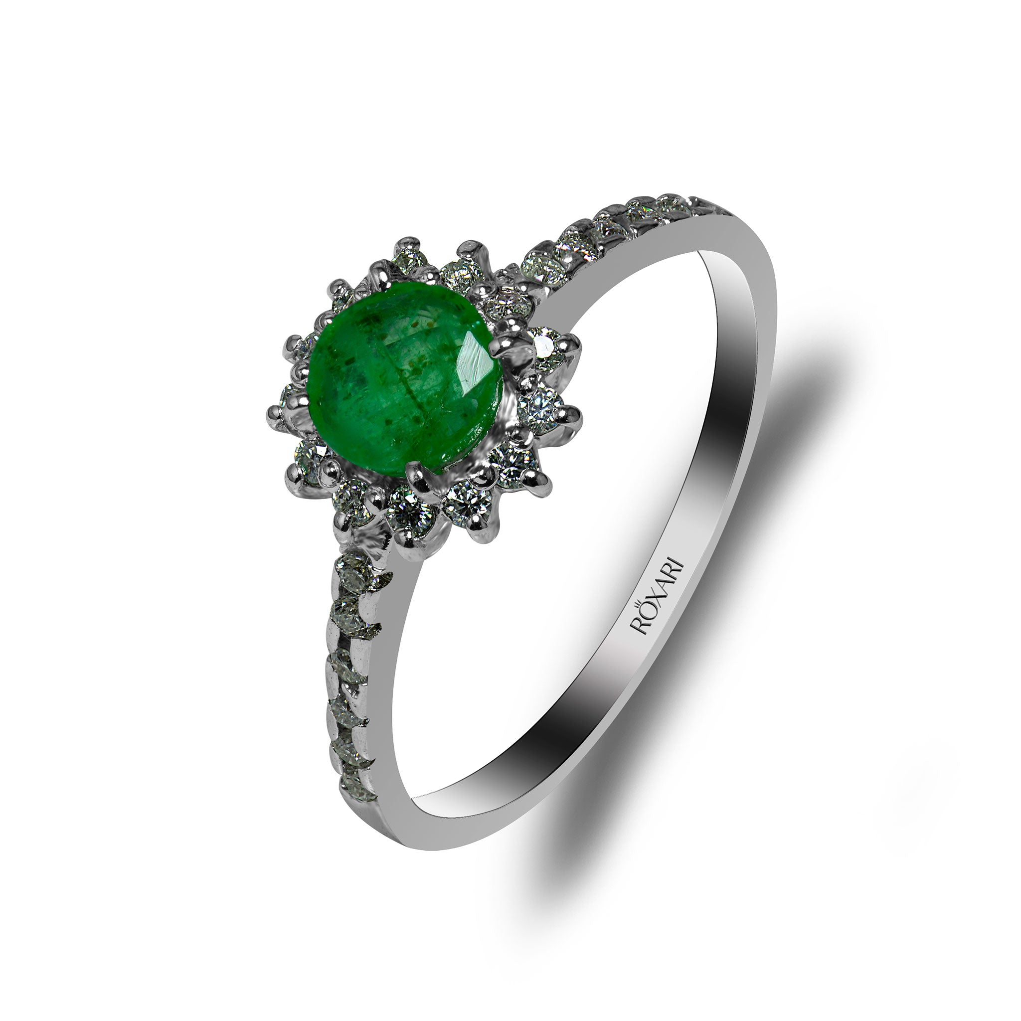 3x3 Emerald Diamond Ring 67677: buy online in NYC. Best price at TRAXNYC.